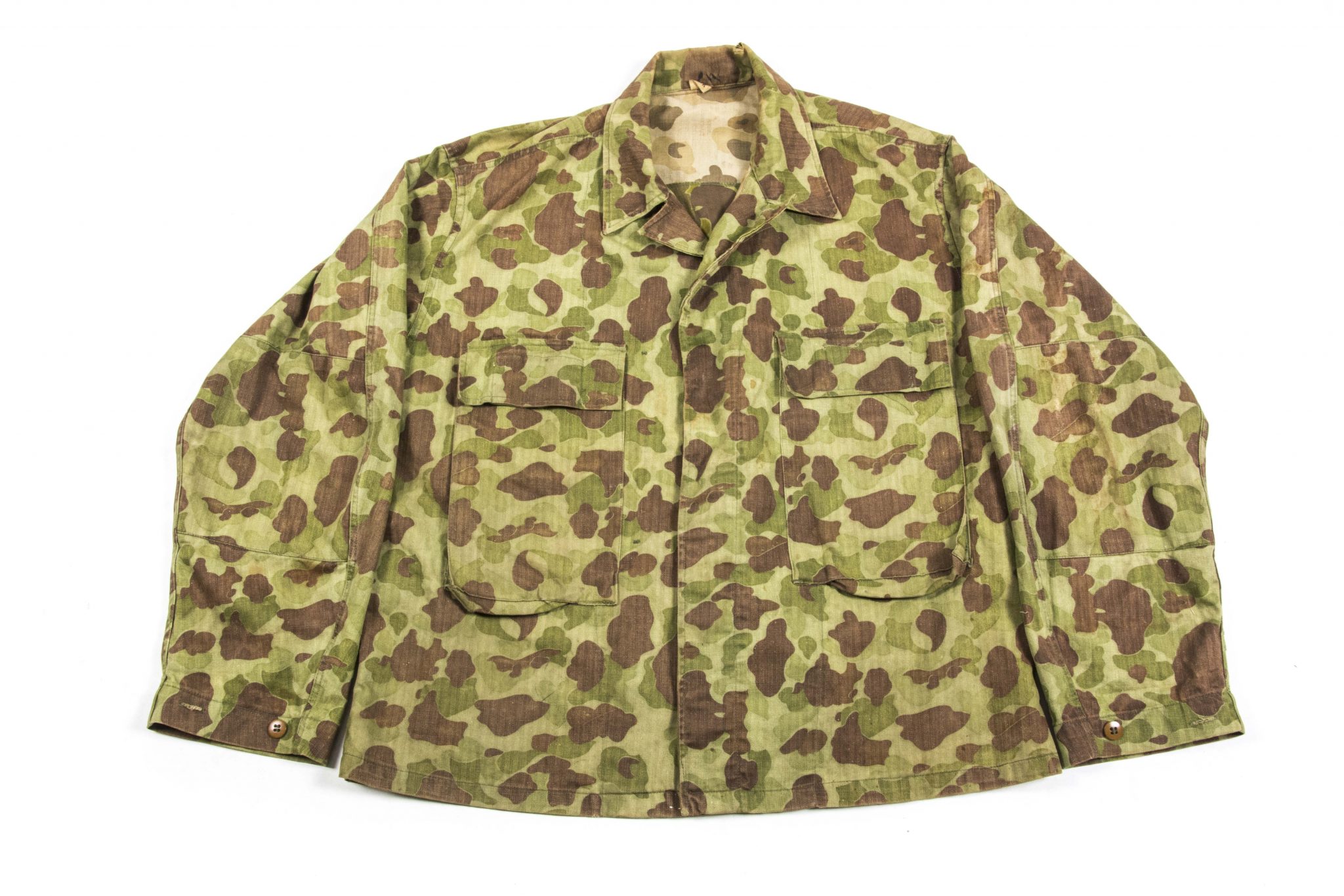 Jacket Utility Hbt Camouflage Reversible P1944 Us Marine Corps