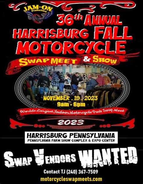 Jam On Productions 36Th Annual Harrisburg Fall Motorcycle Swapmeet