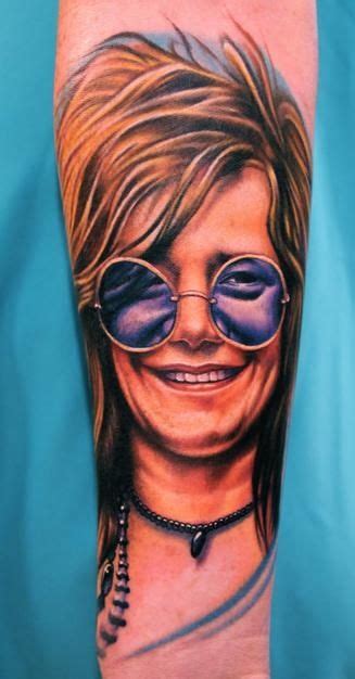 Janis Joplin Tattoo Realistic Tattoo Sleeve Tattoos Movie Character