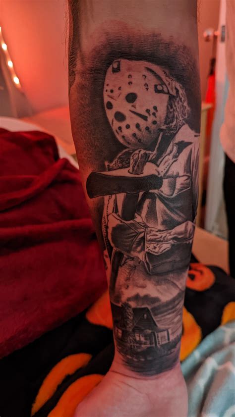 Jason Voorhees By Justin Iannucci At South County Tattoo Orange County