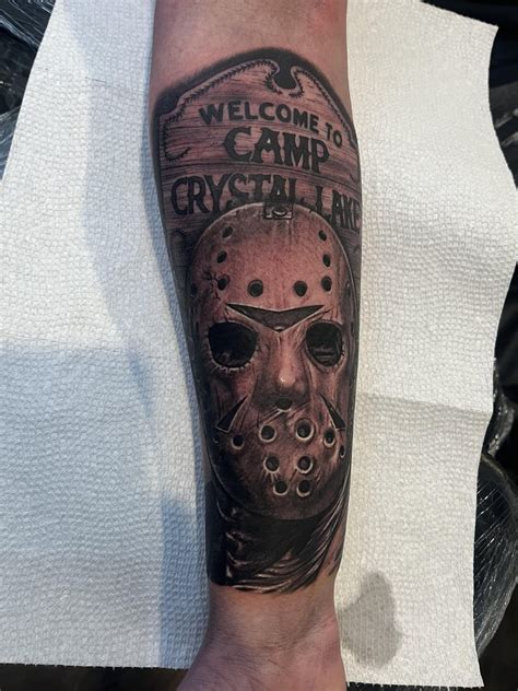 Jason Voorhees Tattoo Done By Jay Sall R Fridaythe13th