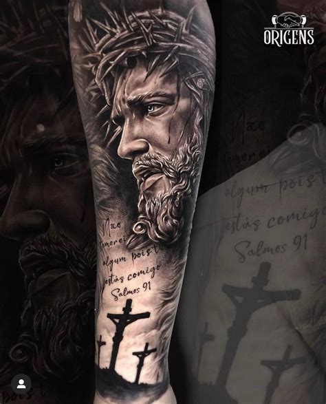 Jesus Tattoo On Arm Jesus Tattoo Sleeve Christ Tattoo Sleeve Tattoos God Tattoos Neue