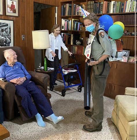 Jimmy Carter Celebrating His 96Th Birthday Today With A National Park