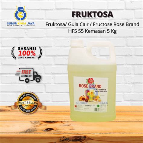 Jual Gula Cair Fructose Fruktosa Rose Brand Sungai Budi 30Kg 30 Kg