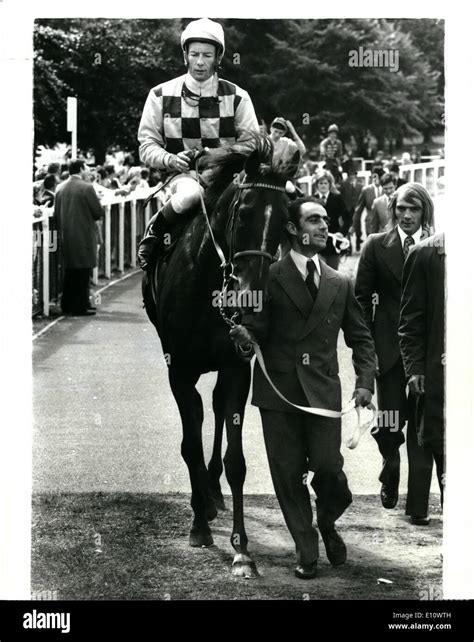 Jul 07 1974 Lester Piggott Rides The French Horse Dahlia To