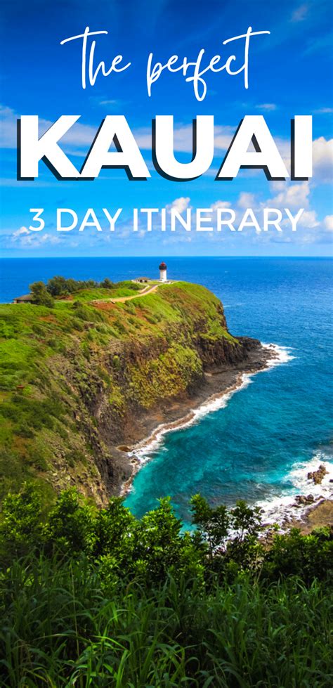 Kauai Itinerary 3 Days On The Garden Island The Family Voyage