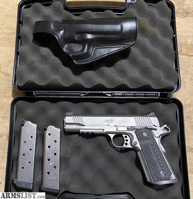 Kimber Custom 1911 Tle Rl Ii Cal 45 Acp 5 Pouces Inox Pistolets De