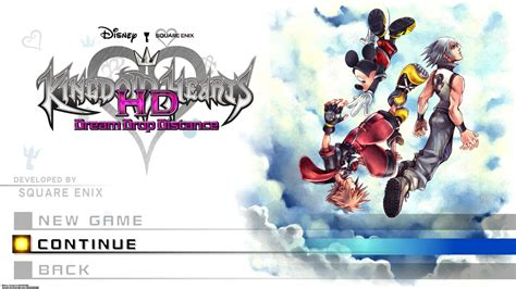 Kingdom Hearts Dream Drop Distance Hd Game Ui Database