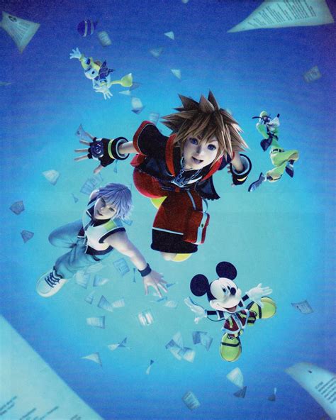 Kingdom Hearts Dream Drop Distance Screenshots Art