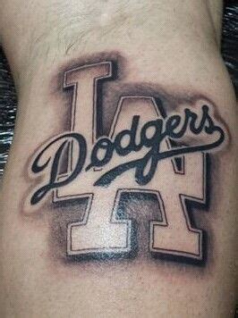 L A Dodgers Los Angeles Dodgers Tattoo Vegas Tattoo Cool Chest Tattoos