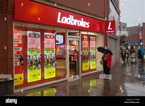 Ladbrokes Bookmaker Bookie Or Turf Accountant Betting Shop