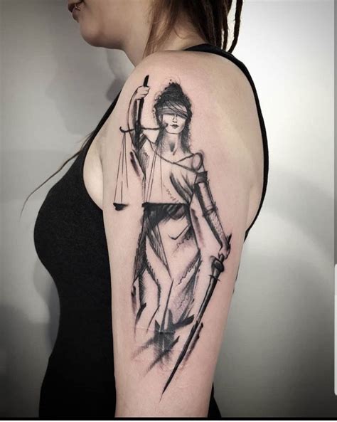 Lady Justice Tattoo-6