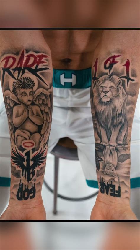 Lamelo Ball Forearm Tattoo Half Sleeve Tattoos For Guys Tiger Print Tattoos Tattoo Sleeve Men