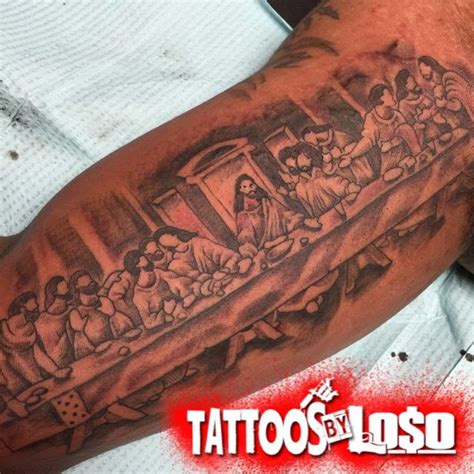 Last Supper Also Follow On Intsagram Tattoosbyloso Tattoos Skull