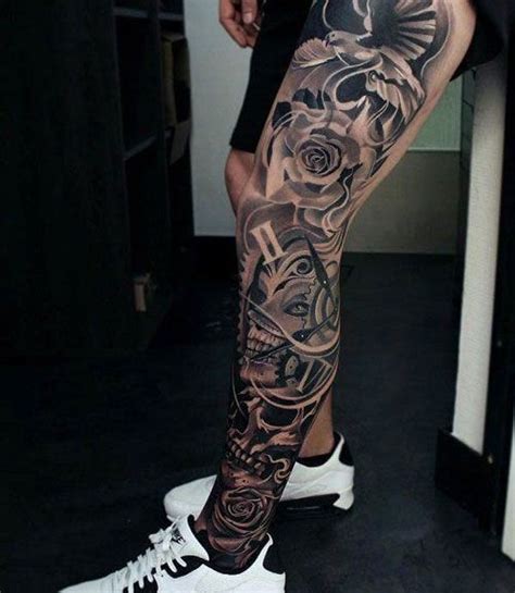 Leg Tattoo Sleeve For Men Digital Trends