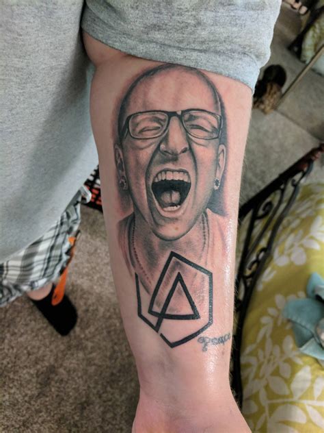 Linkin Park Chester Bennington Tribute Tattoo Tribute Tattoos