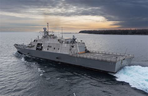 Littoral Combat Ship Lcs 27 Launched Uss Nantucket U S Navy Youtube