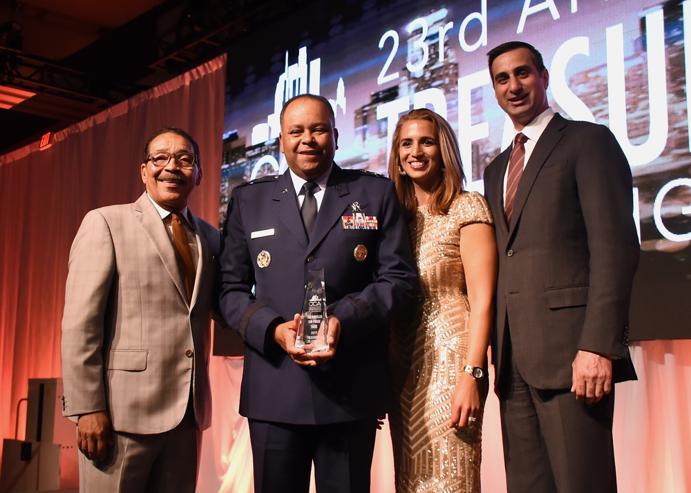 Los Angeles Air Force Base Receives Treasure Of Los Angeles Award