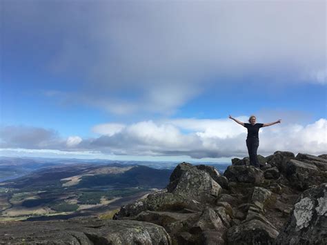 Louise Gets Out To Exercise Bagging My 20Th Munro Schiehallion