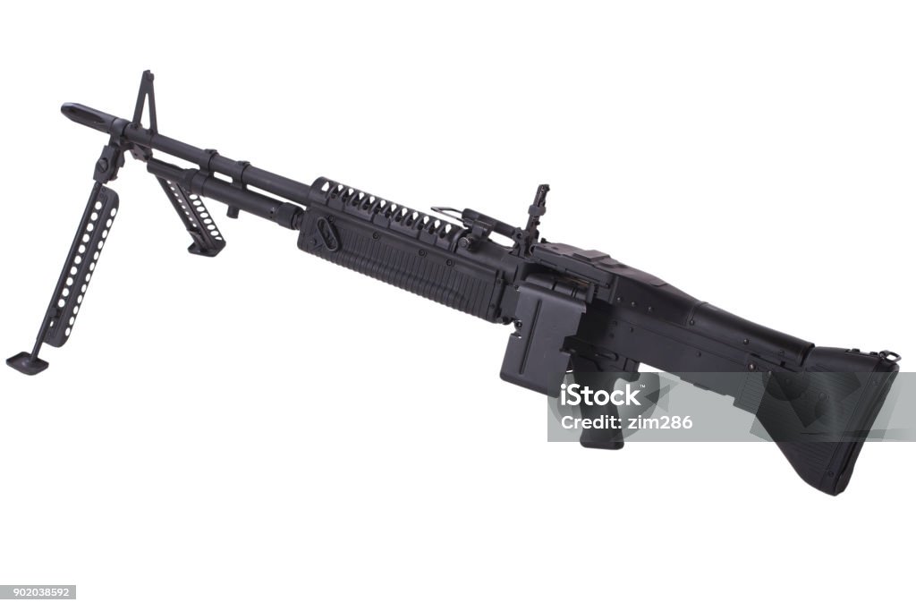 M60 Machine Gun Stock Image Image Of Shot Barrel Ammunition 41878169