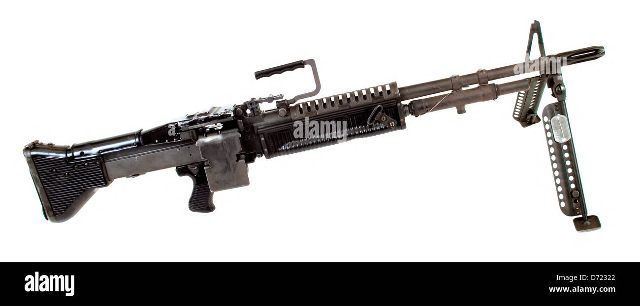 M60 Medium Machine Gun Stock Photo Alamy