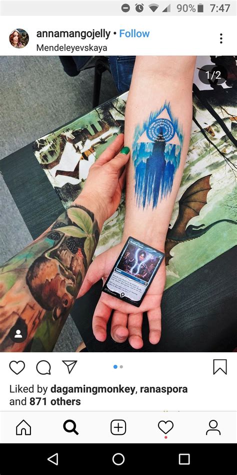 Magic The Gathering Tattoo Ideas Formal Elements Of Sculpture