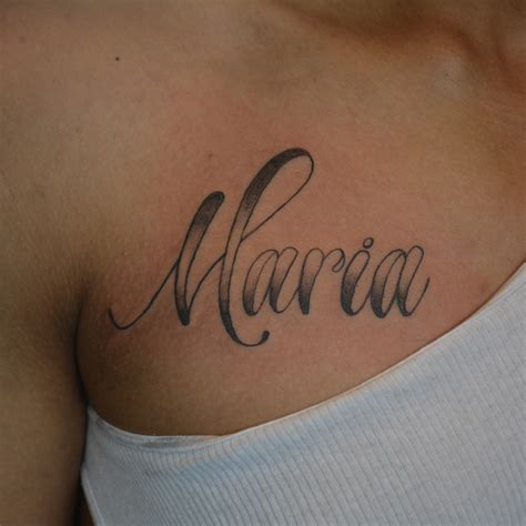 Maria Name Tattoo Designs