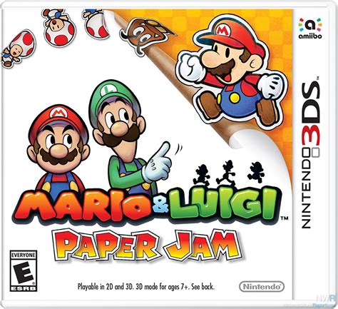 Mario Luigi Paper Jam 3Ds Game Profile News Reviews Videos