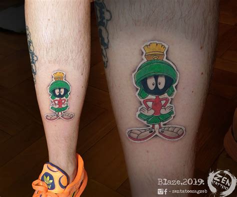 Marvin The Martian Sticker Tattoo Word Tattoos Tattoos Zen Tattoo