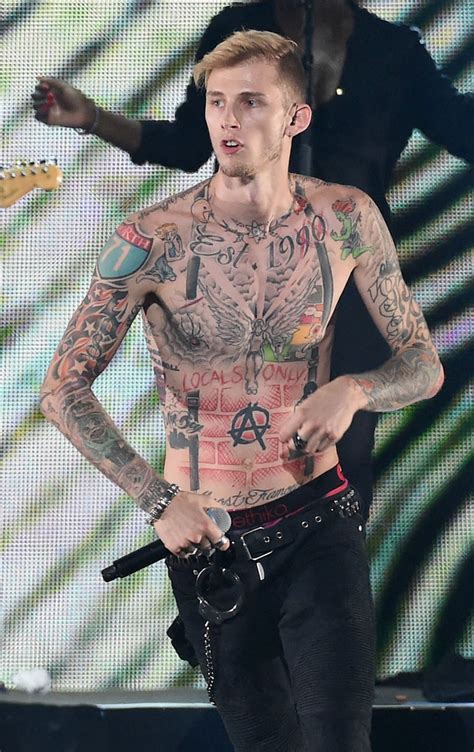 Meanings And Stories Behind Machine Gun Kelly S Tattoos Tattoo Me Now