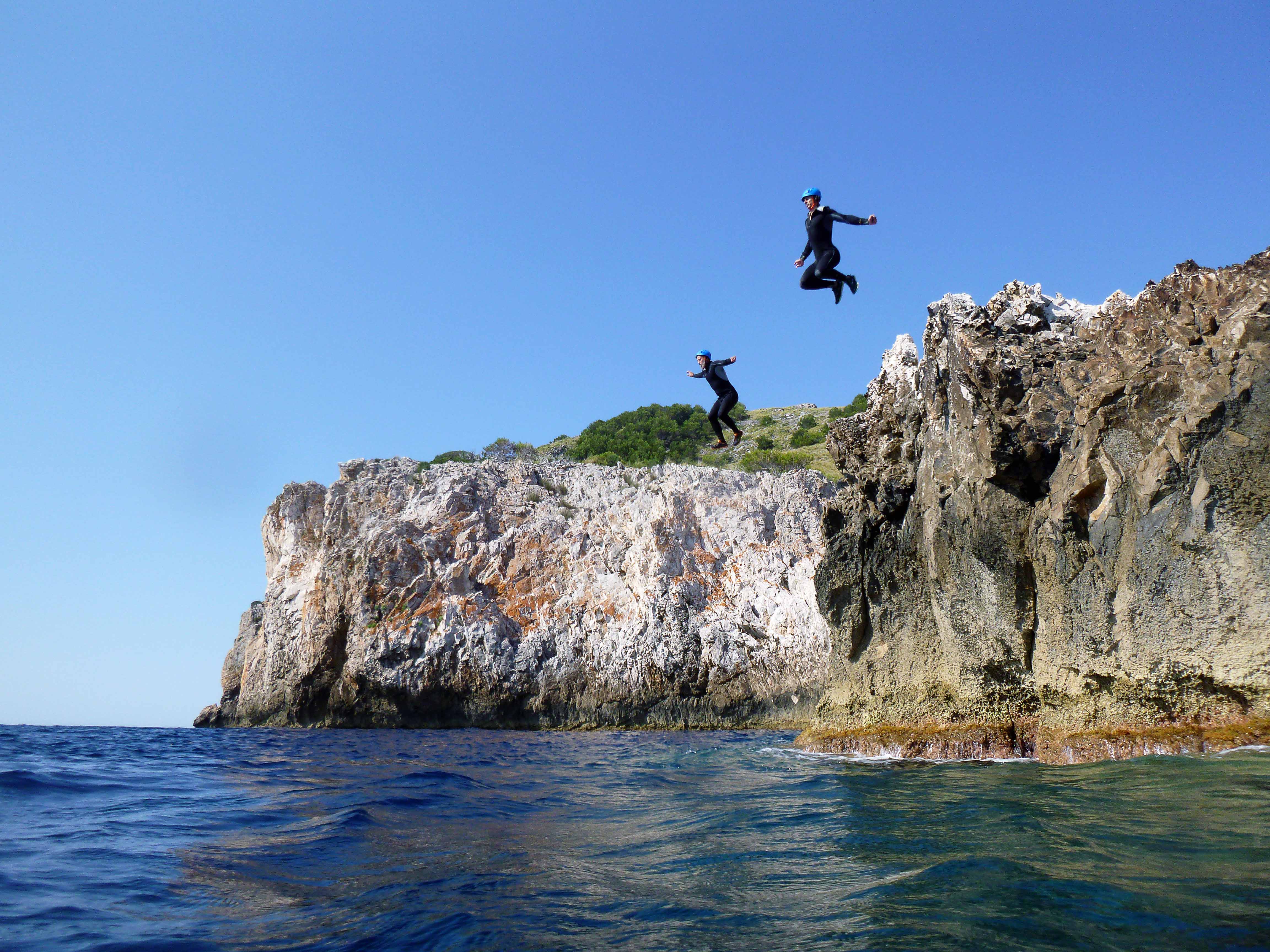 Metaphorical Cliff Jumping To Get To Where You Want To Go You Ve