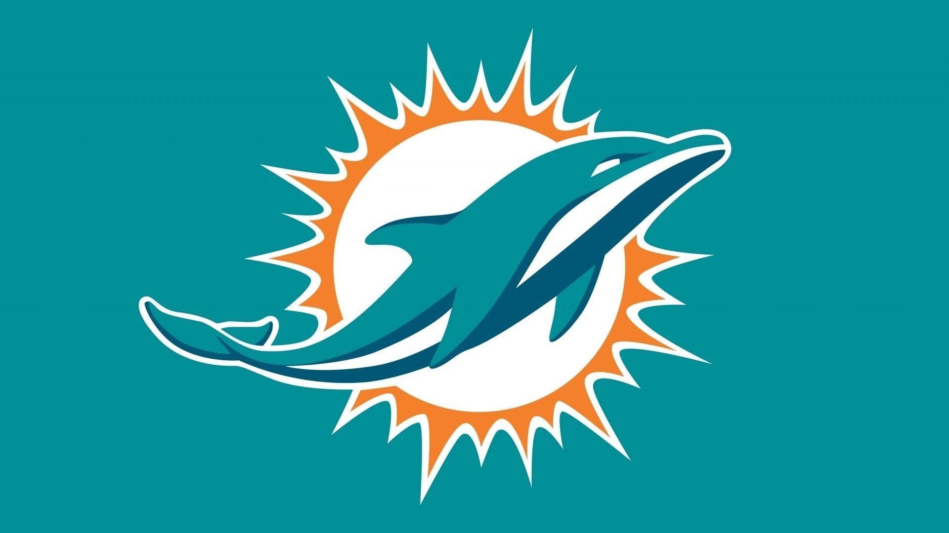 Miami Dolphins Football Logo