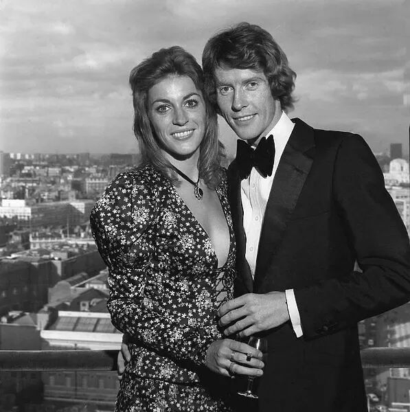 Michael Crawford And His Wife Gabrielle July 1970 At The Film Premiere