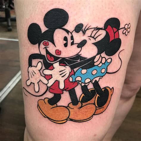 Mickey And Minnie Tattoo