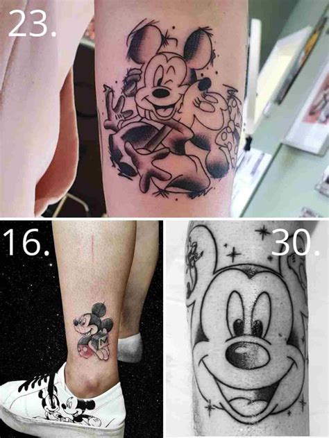 Mickey Mouse Tattoos Tattoos By Category