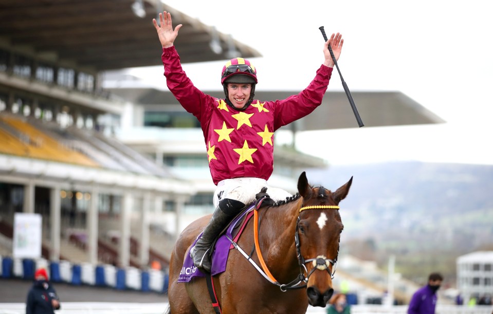 Minella Indo Wins The 2021 Gold Cup At Cheltenham With Odds On Favourite Al Boum Photo In Third