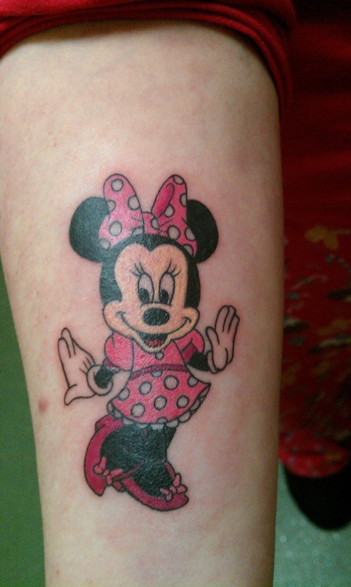 Minnie Mouse Tattoos Designs Ideas And Meaning Tattoos For You