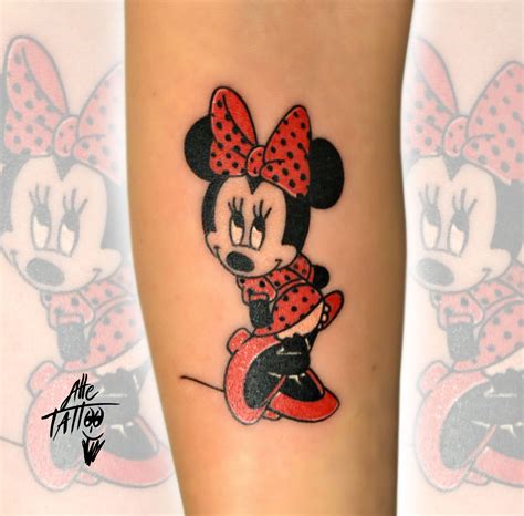 Minnie Tattoo Done By Alletattoo In His Tattoo Shop In Limidi Di