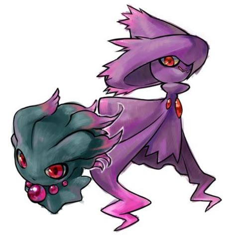 Misdreavus Mismagius Evolution By Rkp Immagini Pokemon Disegni