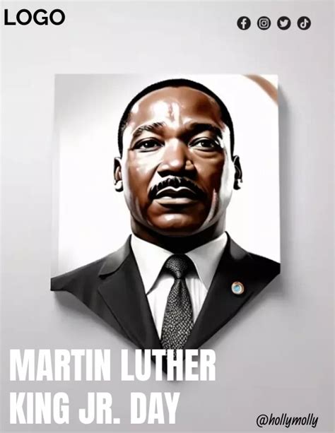 Mlk Day 2024 Flyers Examples Gwyn Portia