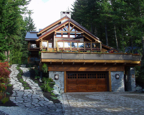 Modern Hillside House Garage Hillside House House Built Into