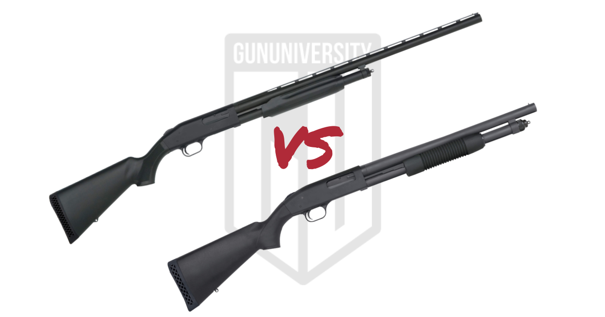 Mossberg 500 Tactical Vs Maverick 88 Youtube