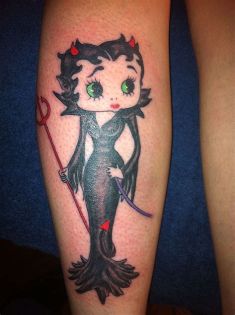 My Betty Boop Tat Done By Paul Ford In June Last Year New Tattoos