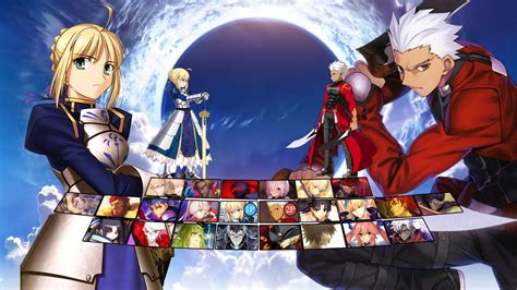 My Concept For A New Fate Fighting Game Roster R Fatestaynight