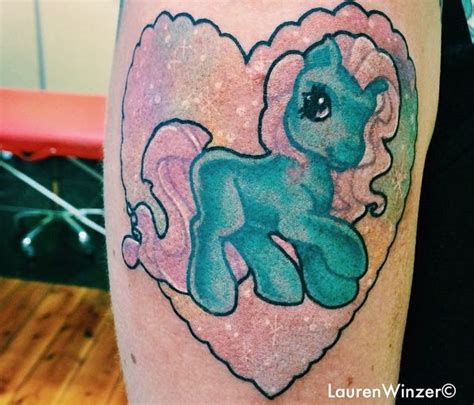 My Little Pony Tattoo Lauren Winzer Http Instagram Com Laurenwinzer