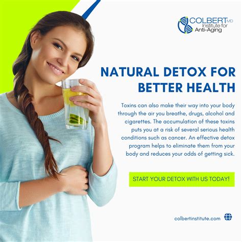 Natural Detox For Better Health Colbert Institute Of Anti Aging