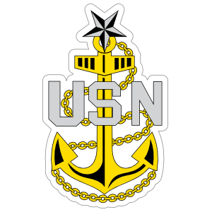 Navy Rank E 8 Senior Chief Decal Navy Decals Stickers