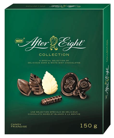 Nestle After Eight Dark And White Mint Chocolate Collection Box 150 G