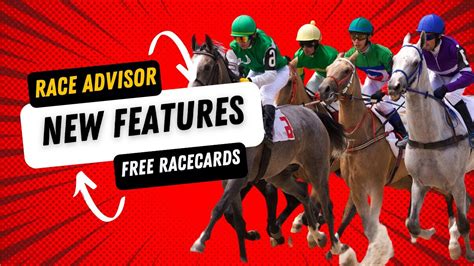 New Features On Today S Horse Racing Race Cards Youtube