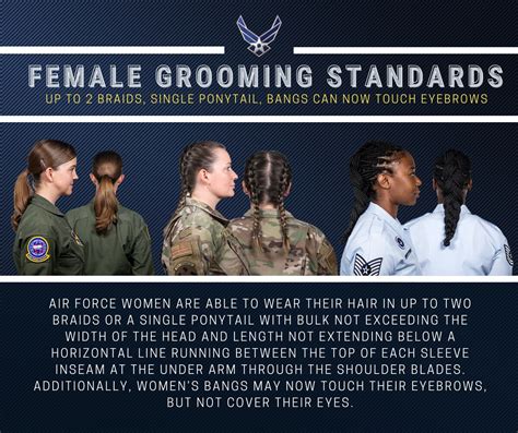 New Hairstyle Options Now Available For Female Airmen Air Education